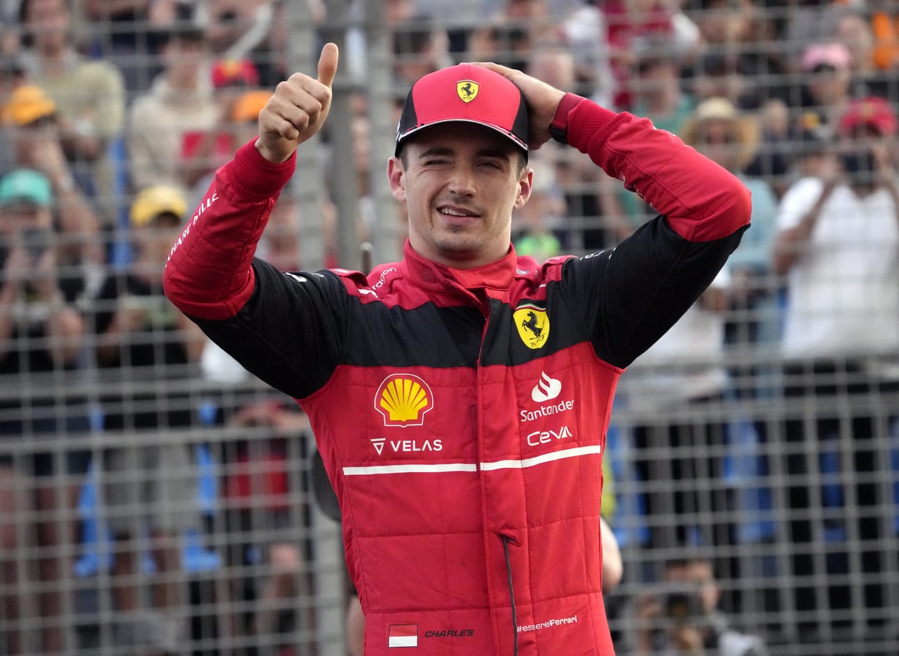 Charles Leclerc joutui tuomariston puhutteluun.