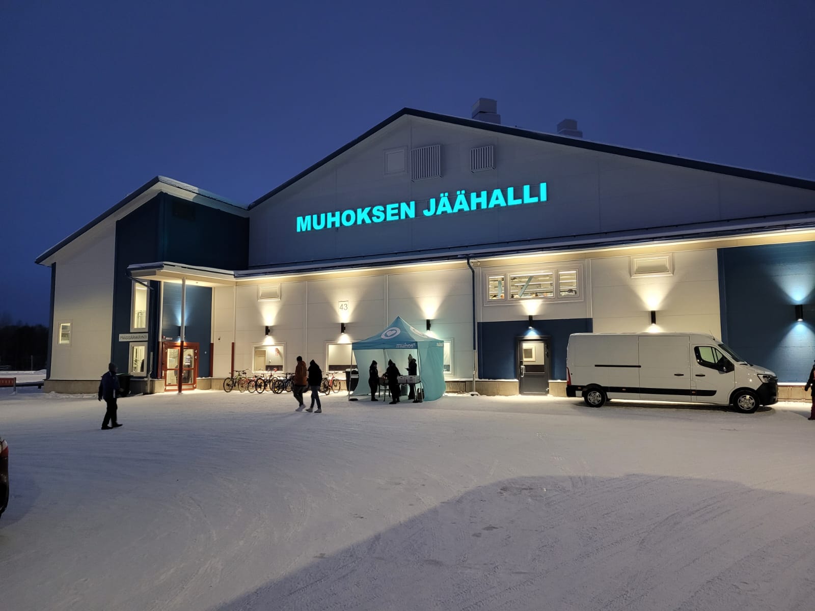 Muhoksen jäähalli valittiin Vuoden liikuntapaikaksi