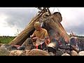 Kivikautista menoa Kierikkikeskuksessa