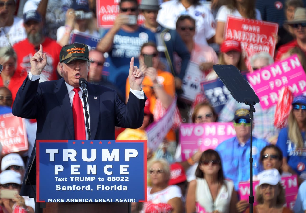 Donald Trump on ollut viime ajat kourimissyytösten kourissa.