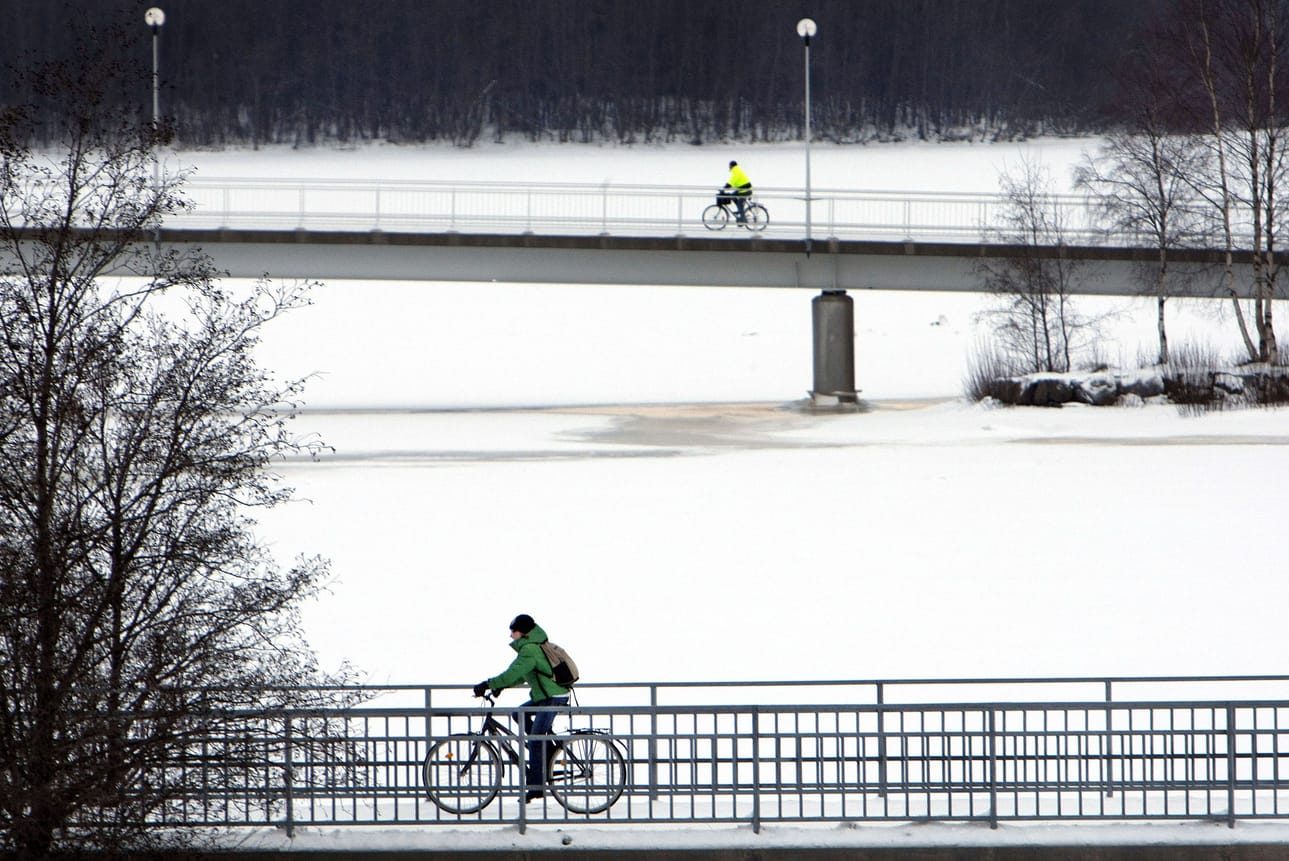 Oulu on maailman paras talvipyöräilykaupunki.