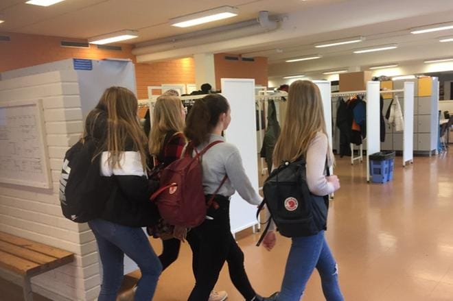 Oxhamnin yläkoulun sisäilman huonosta laadusta on kärsitty jo pitkään. ARKISTOKUVA: TAPIO LEHTINEN