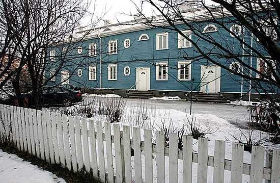 Sininen talo valmistui vuonna 1938.