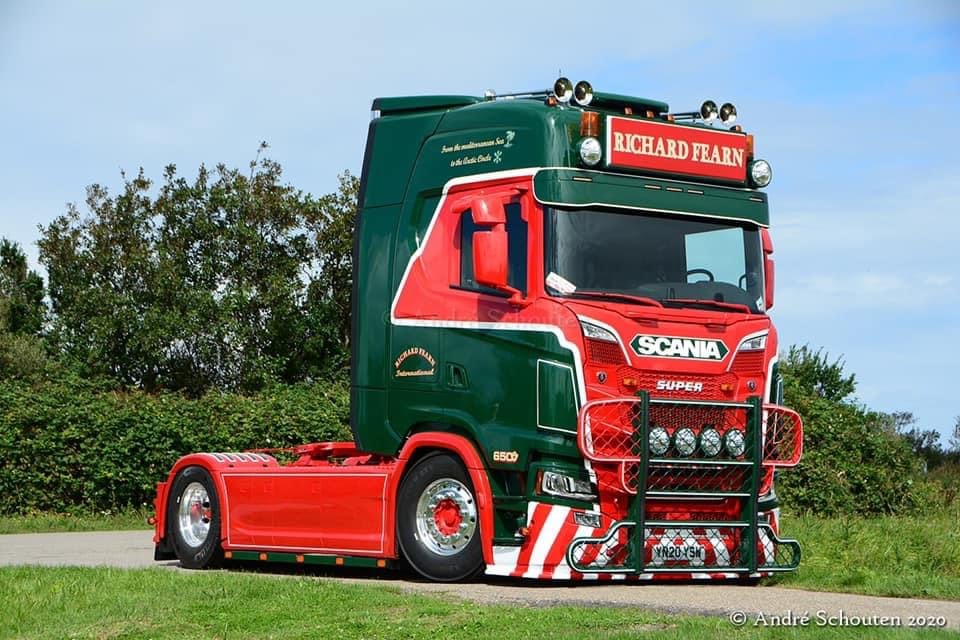 Richard Fearn osallistuu Power Truck Show’hun tänä vuonna ensimmäistä kertaa. Hän saapuu Härmään Barnsleysta Isosta-Britanniasta.
