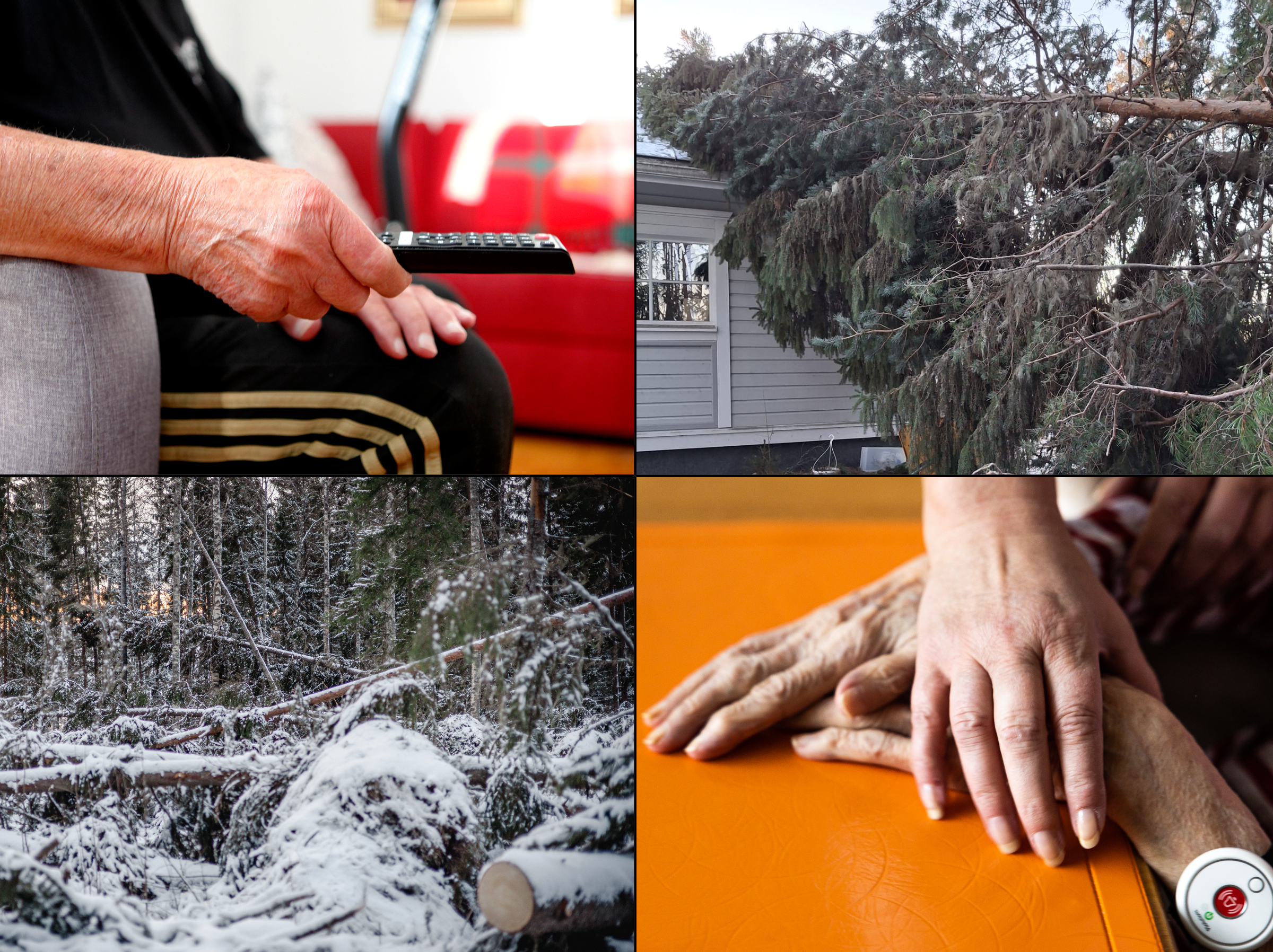 Kymmenkunta vanhusta on siirretty turvaan sähköttömistä kodeistaan – "Jossain on kiipeilty puiden yli, että on päästy asiakkaiden luo"