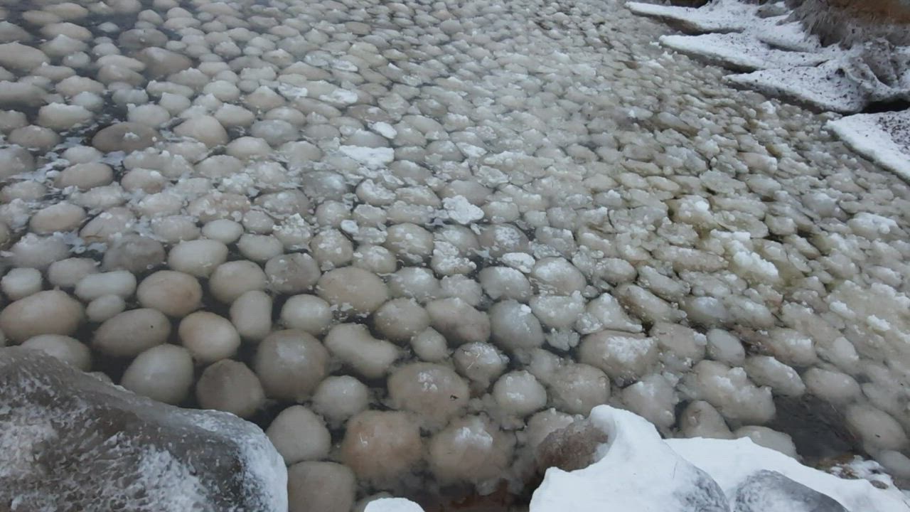 Jääpallot Pohjois-Savossa