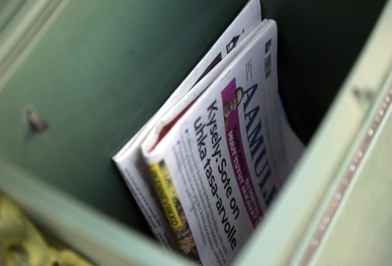 Postin jakeluhinnat ovat nousseet selvästi viime vuosina. Kuvituskuva. LEHTIKUVA / Antti Aimo-Koivisto