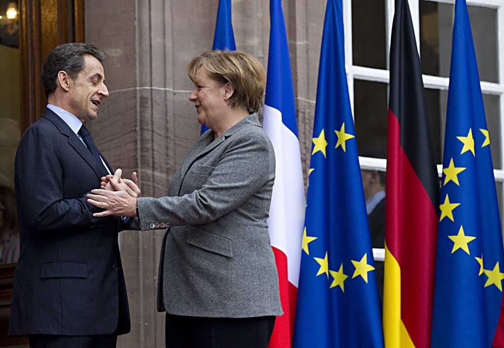Liittokansleri Angela Merkel ja presidentti Nicolas Sarkozy saattavat esitellä vakaussopimussuunnitelmansa jo tulevalla viikolla.