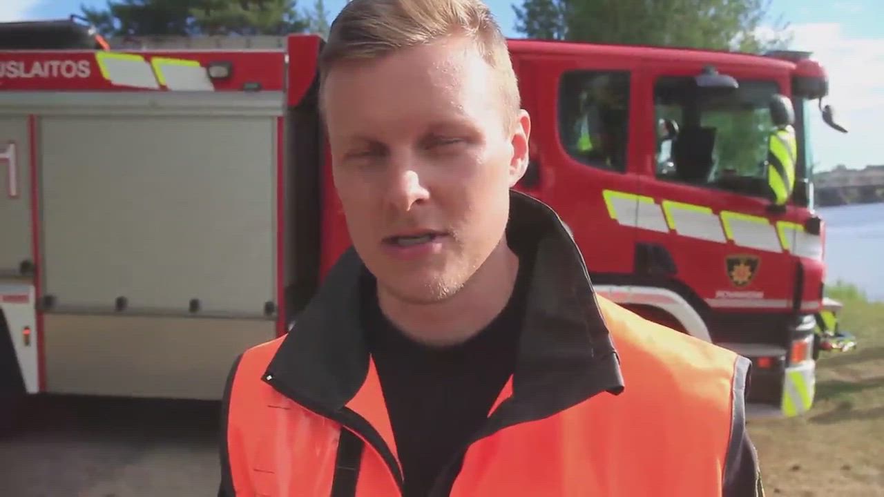 Mies menehtyi auton alle Rovaniemen uimarannalla