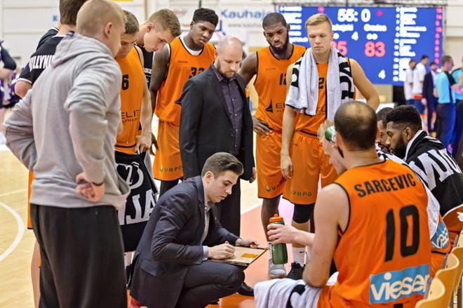 Karhu Basketin mestarien liigan toisen karsintakierroksen avausottelu on tänään Sofiassa. KUVA: ERKKI HAUTAVIITA
