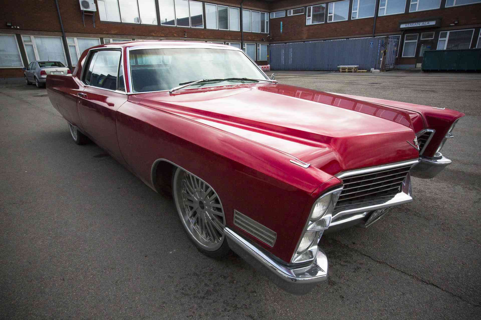 1960-luvulla Amerikan raudoissa ei metallia säästelty, eikä koneiden koossa.