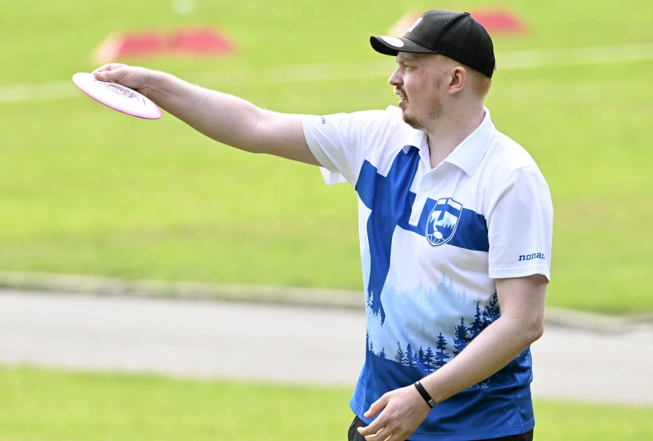 Suomen Jesse Nieminen saavutti hopeaa Tallinnan EM-kisoista. LEHTIKUVA / Heikkki Saukkomaa