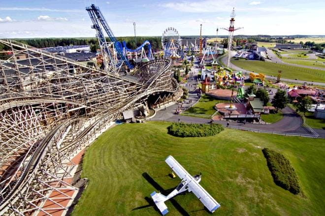 Powerpark odottaa asiakasmääränsä lisääntyvän tänä vuonna kymmenellä prosentilla. Viime vuonna huvipuistossa vieraili yli 400 000 ihmistä. KUVA: POWERPARK