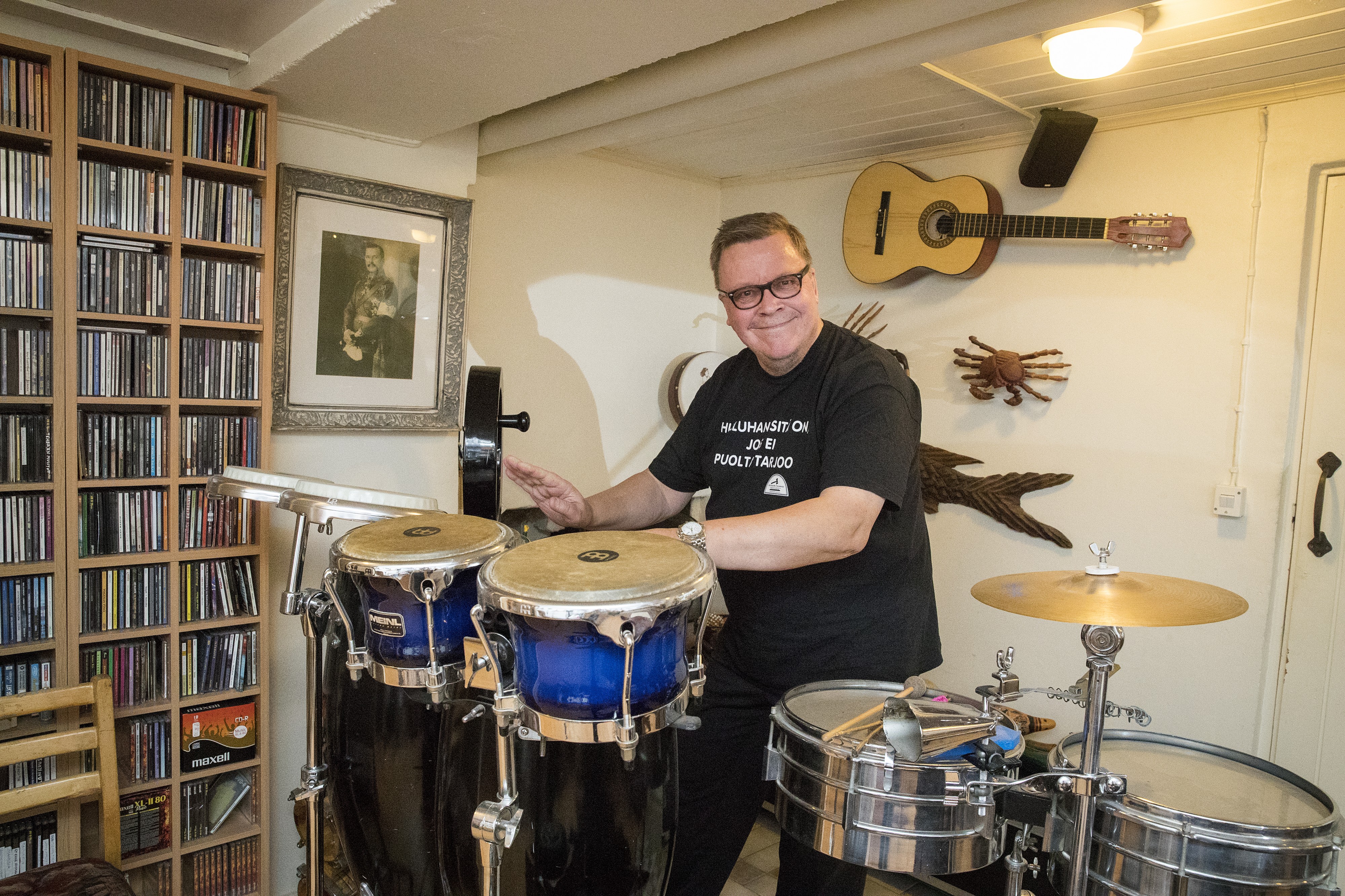 Musiikkimies Laasonen on sanoittanut jo yli tuhat laulua.
