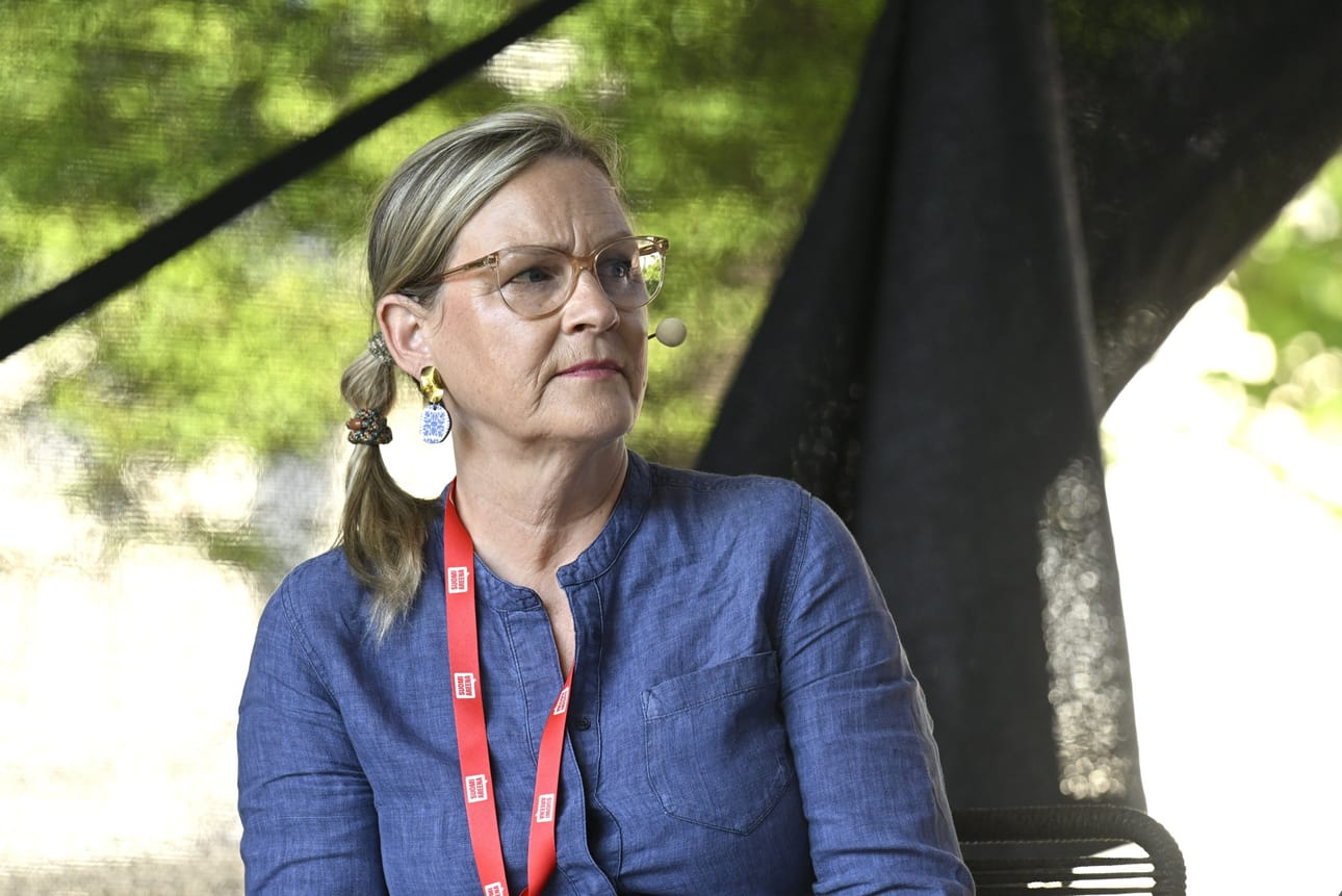 Eva Biaudet äänesti kesäkuussa tyhjää hallitusohjelmaa koskeneessa luottamusäänestyksessä. LEHTIKUVA / MARKKU ULANDER
