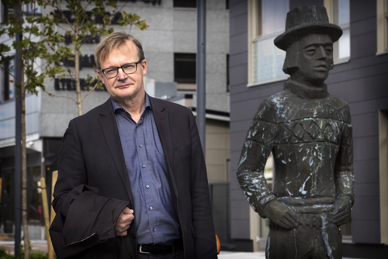 Elinvoimajohtaja Erkki Välimäki on irtisanoutunut virastaan 11. toukokuuta. Arkistikuva.