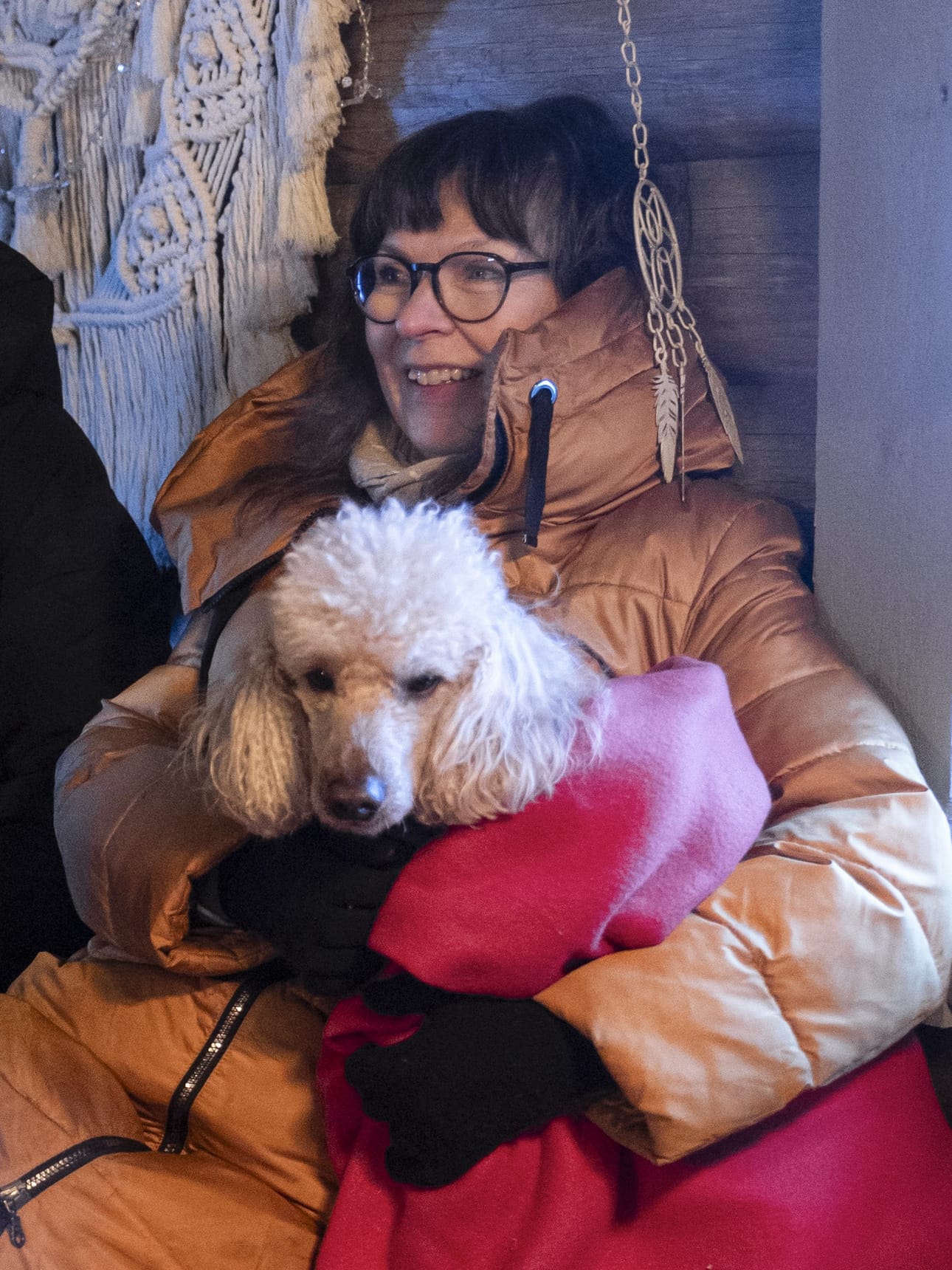 Avotuli ja luonto lepuuttavat hermostoa, Jaana Heiskanen sanoo.
