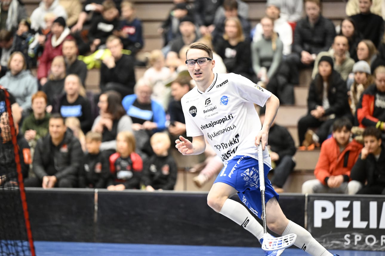 Matias Mäenpää teki Jymyn ainoan maalin.