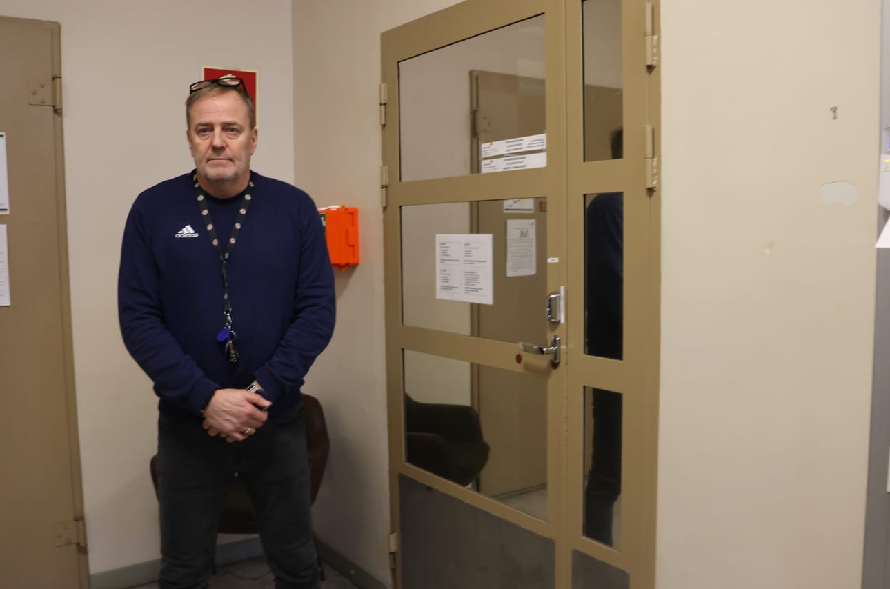 Kristiinalainen Jari Rantala on johtanut vastaanottokeskusta noin kolme vuotta.