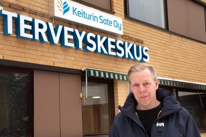 Keiturin Sote Oy:n tuoreella toimitusjohtajalla Jari Kolkkisella on yli 400 alaista Virtain ja Ruoveden yhteistoiminta-alueella. KUVA: KAROLIINA SYRJÄ
