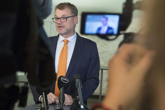 Pääministeri Juha Sipilä (kesk.) myöntää olleensa välillä aika väsynyt. Hän myös myöntää, ettei ole aina ollut helppo esimies. Arkistokuva: Mauri Ratilainen