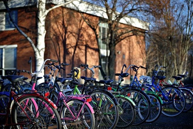 Lapuan lukiossa vietettiin tiistaina tavallista koulupäivää. Maanantai-iltana poliisi selvitti uhkaavaa viestittelyä. KUVA: TOMI KOSONEN