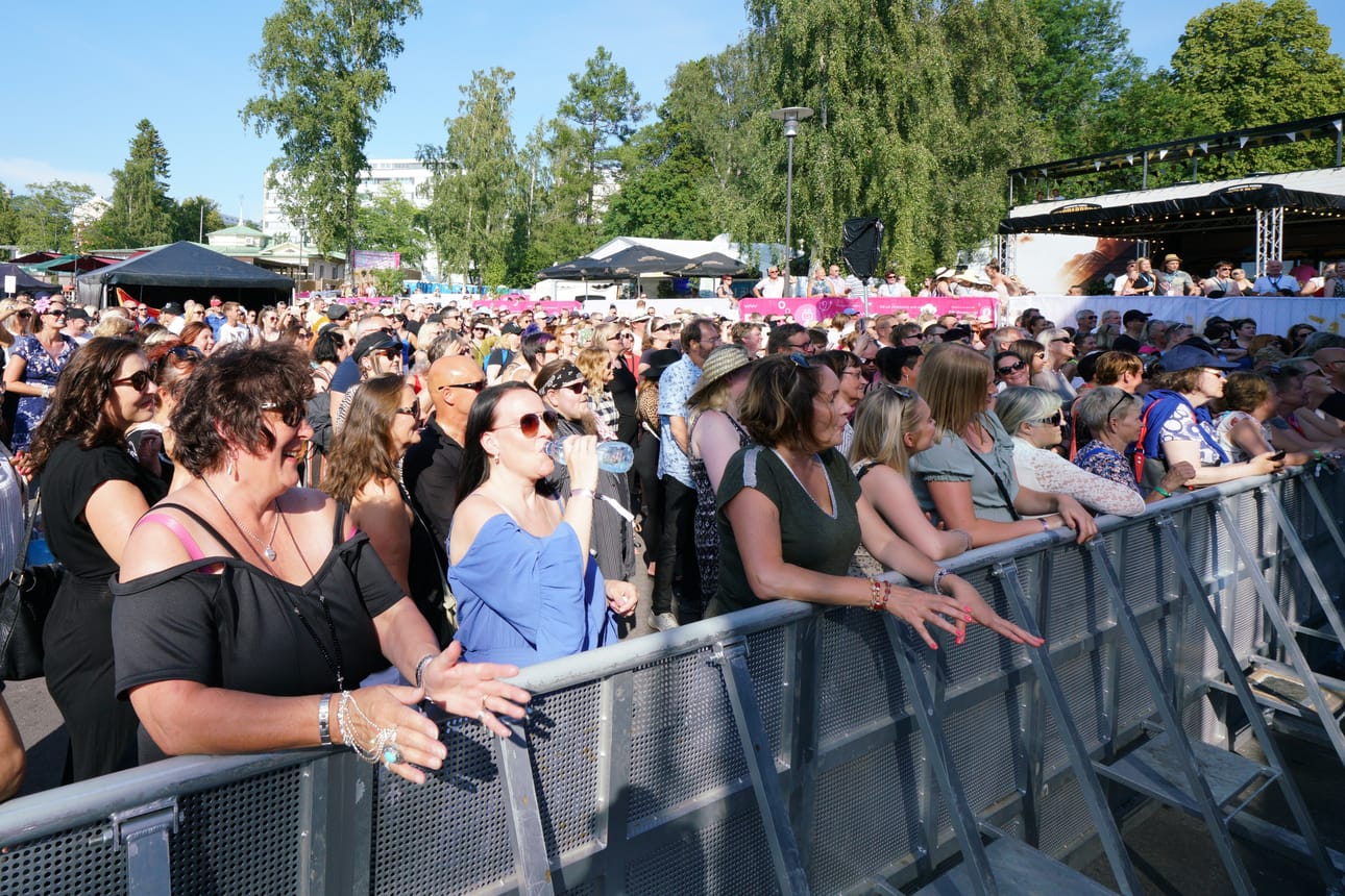 Ilkka-Pohjalainen seuraa Vaasa Festivalia iltaan asti. Arkistokuva.