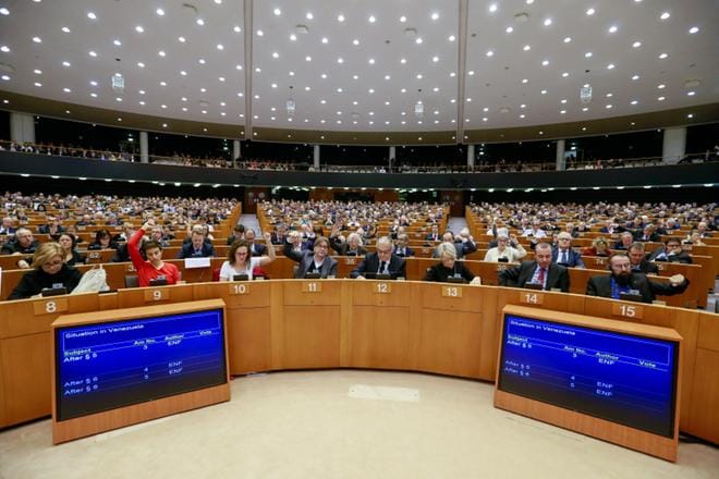 Brittien eroaminen EU:sta on tuomassa Suomelle yhden lisäpaikan europarlamenttiin. KUVA: Stephanie Lecocq/EPA