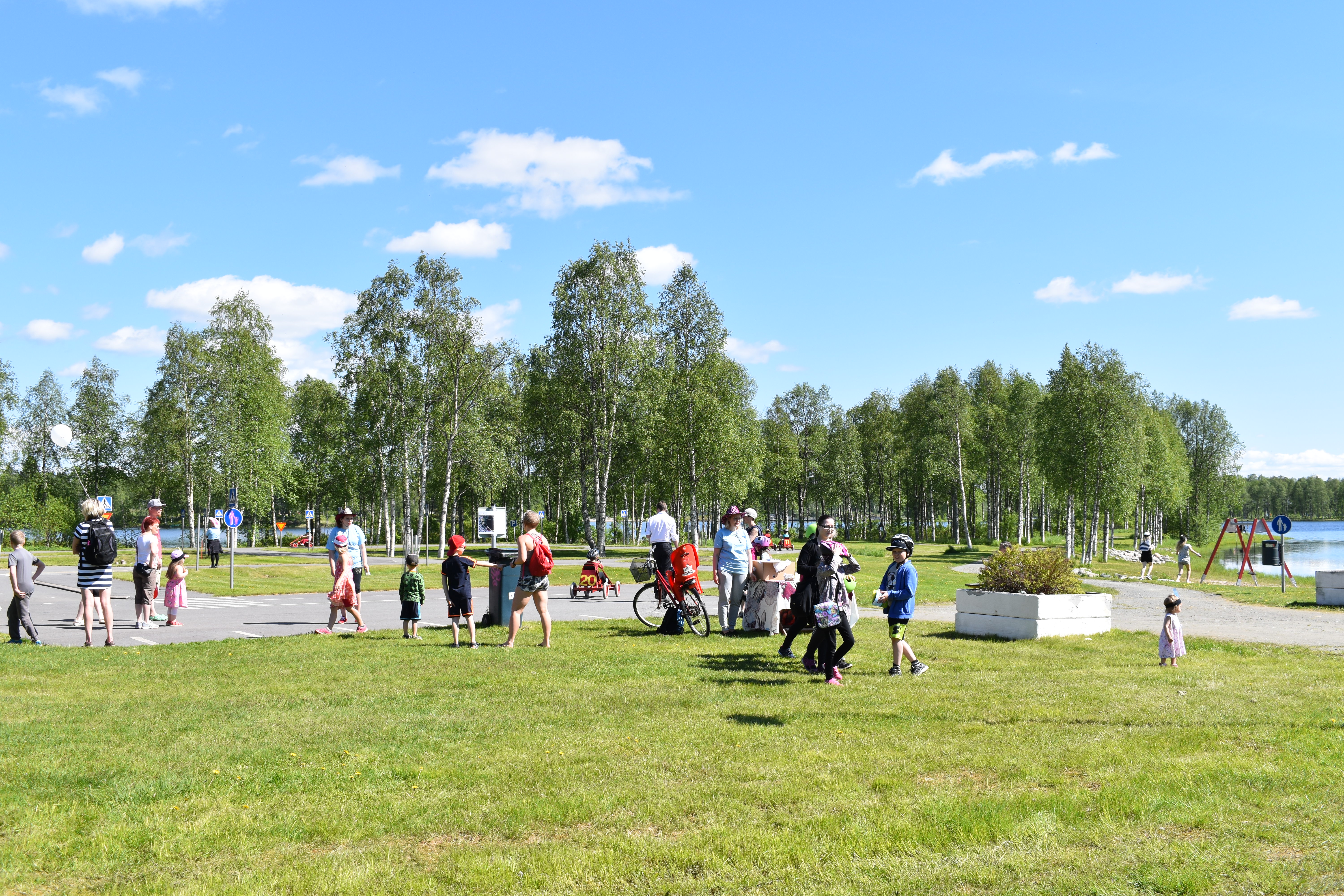 Sun&Fun veti paljon väkeä, niin turisteja kuin paikallisiakin.