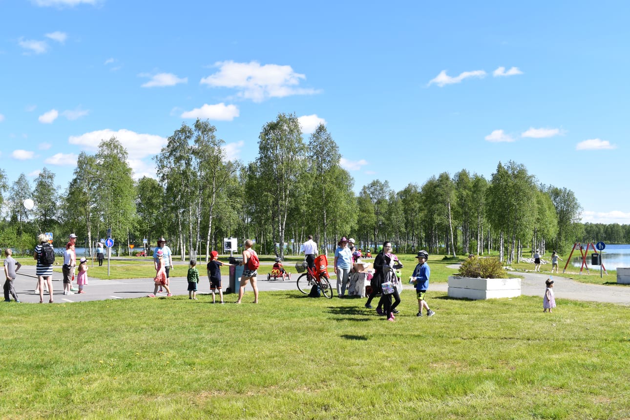 Sun&Fun veti paljon väkeä, niin turisteja kuin paikallisiakin.