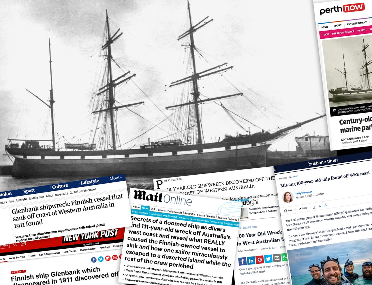 Suomalaisen Glenbank-laivan hylyn löytymisestä on uutisoitu tällä viikolla laajalti maailmalla. Vain yksi merimies selvisi haaksirikosta 1911, kauhajokelainen Antti Ketola. Ilmajoella asuva pojanpoika sai tiedon isoisänsä seikkailusta vasta nyt.