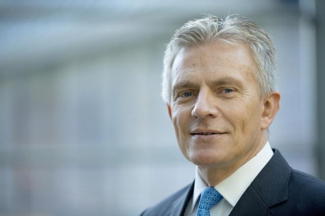 Wärtsilän konsernijohtaja Jaakko Eskola. Kuva: Wärtsilä
