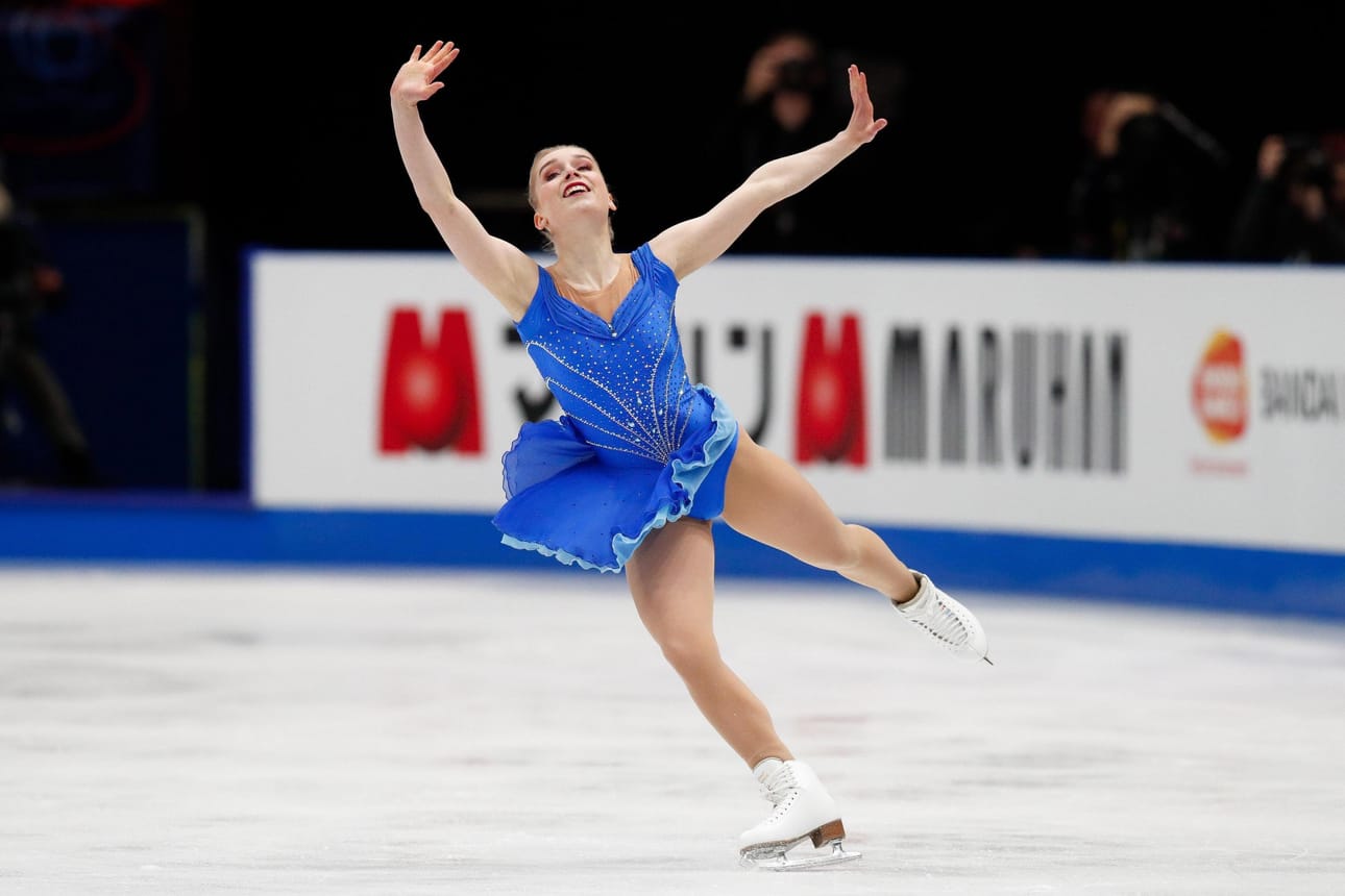 Viveca Lindfors sijoittui kahdeksanneksi. Kuva Italiasta viime maaliskuulta.