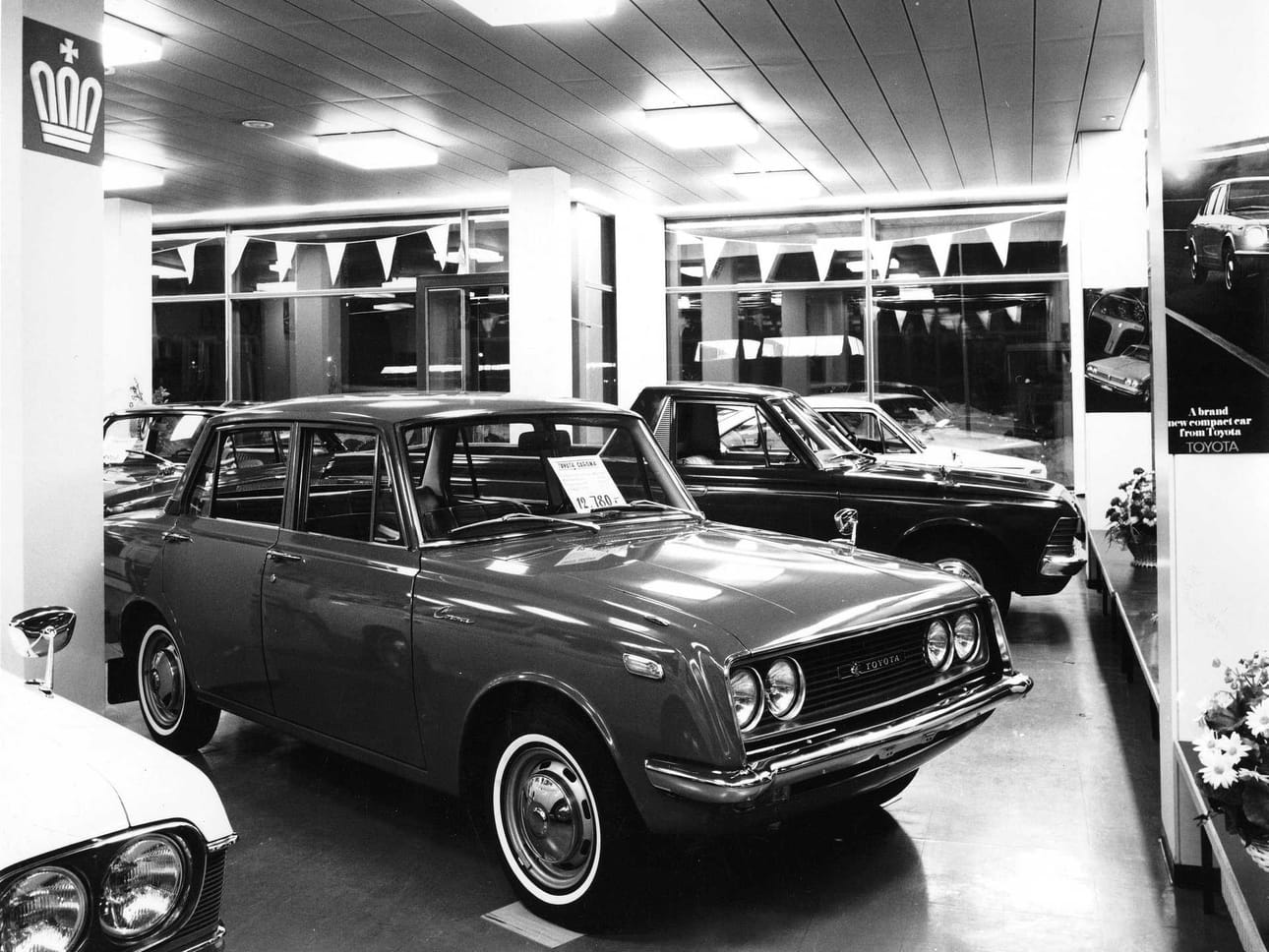 Toyotan autojen moderni muotoilu kiinnosti suomalaisia. 70-luvulla Toyota oli Suomen ostetuin auto ja on yhä tilastojen kärjessä.