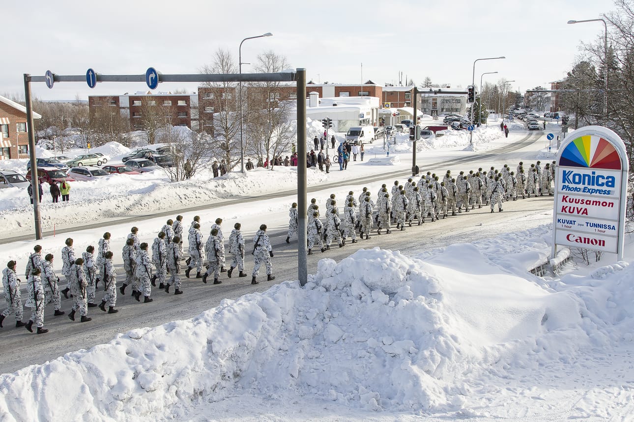 Kainuun prikaatissa toimiva viestipataljoona on noin 400 miehen vahvuinen.