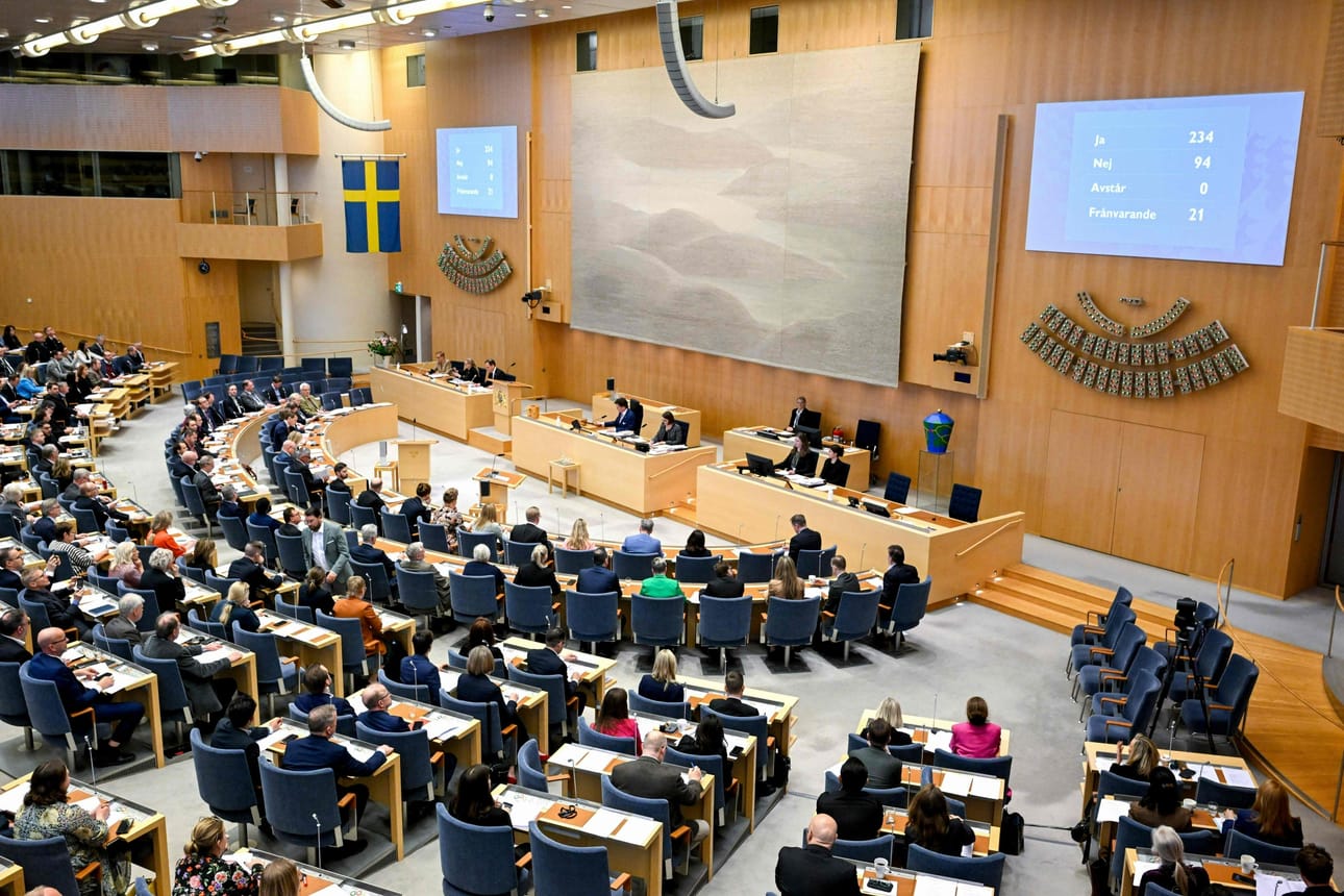 DCA-sopimuksella on valtiopäivillä laaja tuki. Arkistokuva. LEHTIKUVA/TT)