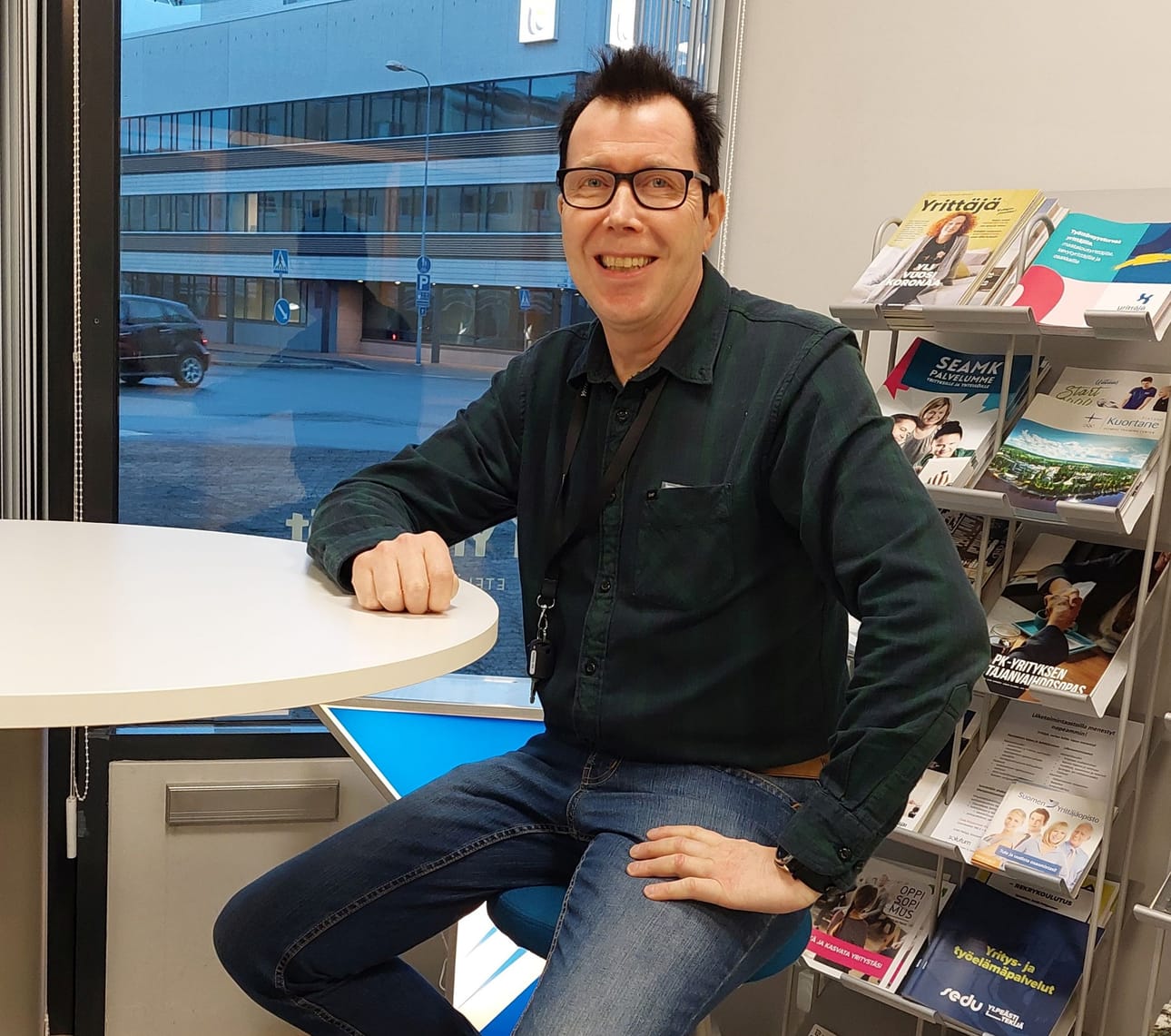 Jorma Ranta työskentelee Etelä-Pohjanmaan Yrittäjien omistajanvaihdosasiantuntijana. Toimintaa rahoittavat alueen kunnat.