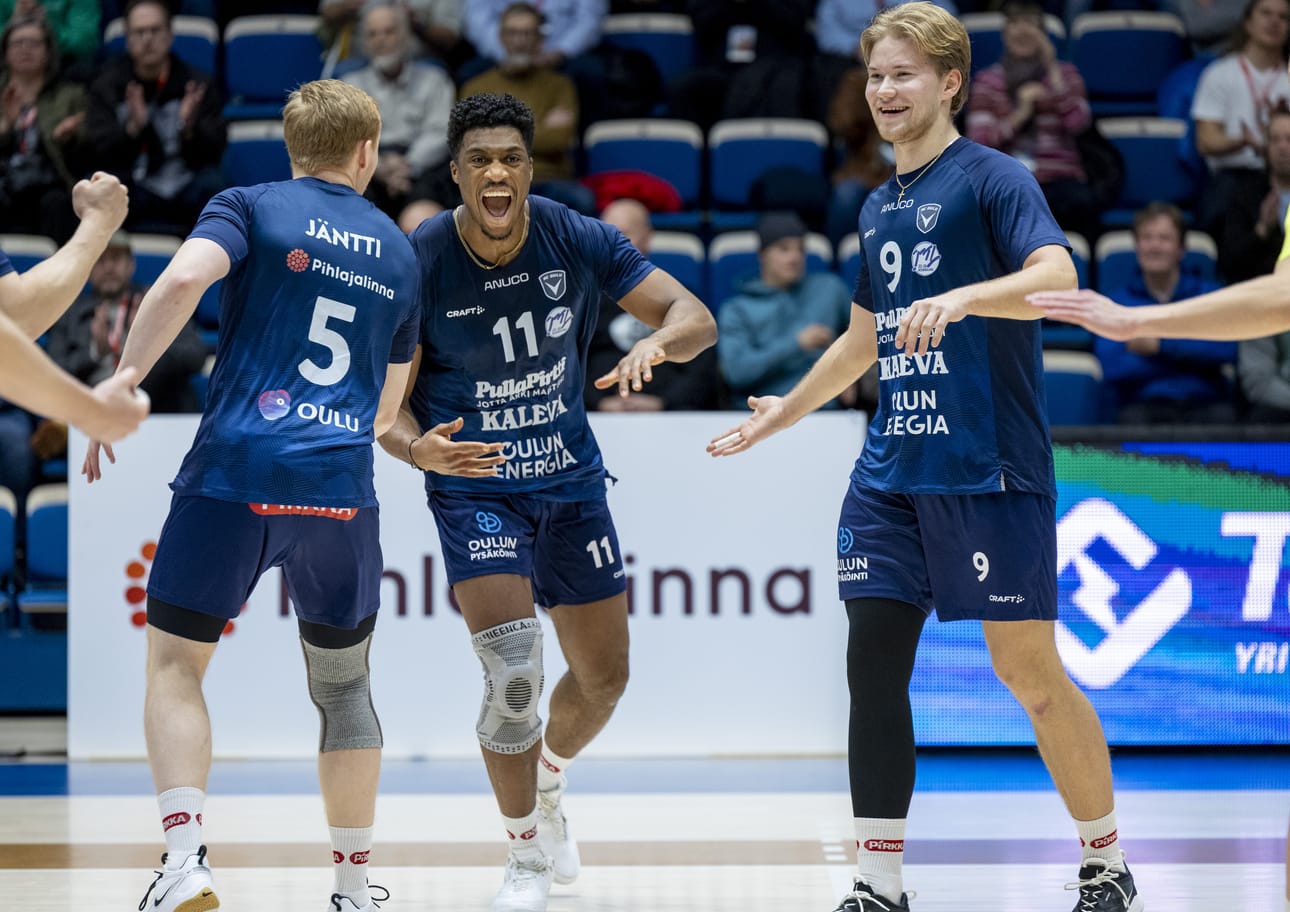 AC Oulu Volley teki komean nousun VaLePan vieraana.