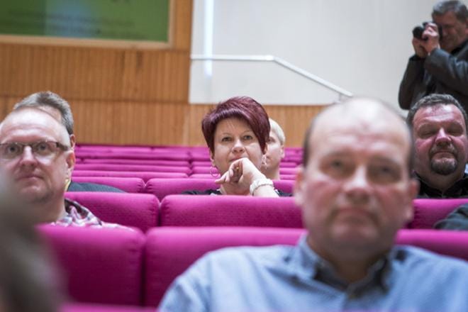Anne Matokangas valittiin perussuomalaisten Etelä-Pohjanmaan piirin puheenjohtajaksi marraskuussa. Sunnuntaina valittiin varapuheenjohtajisto. ARKISTOKUVA: PAULA KASKIMAA