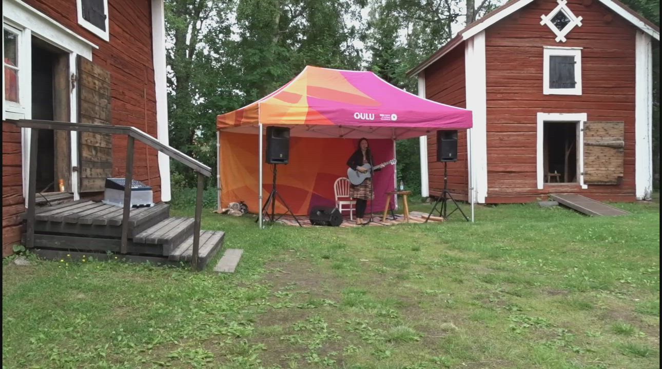 Kesän ensimmäinen puistopiknik Oulunsalon kotiseutumuseolla