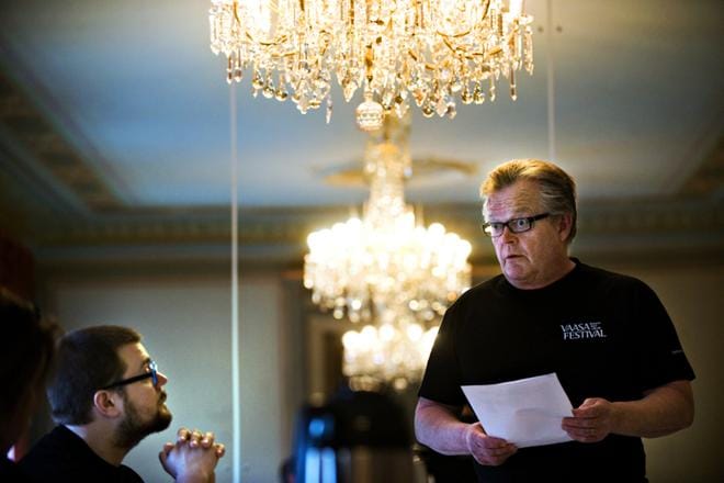 Erkki Mendelin toimi yli 20 vuotta Vaasan kuorofestivaalin tuottajana. Arkistokuva: Minna Hirvelä
