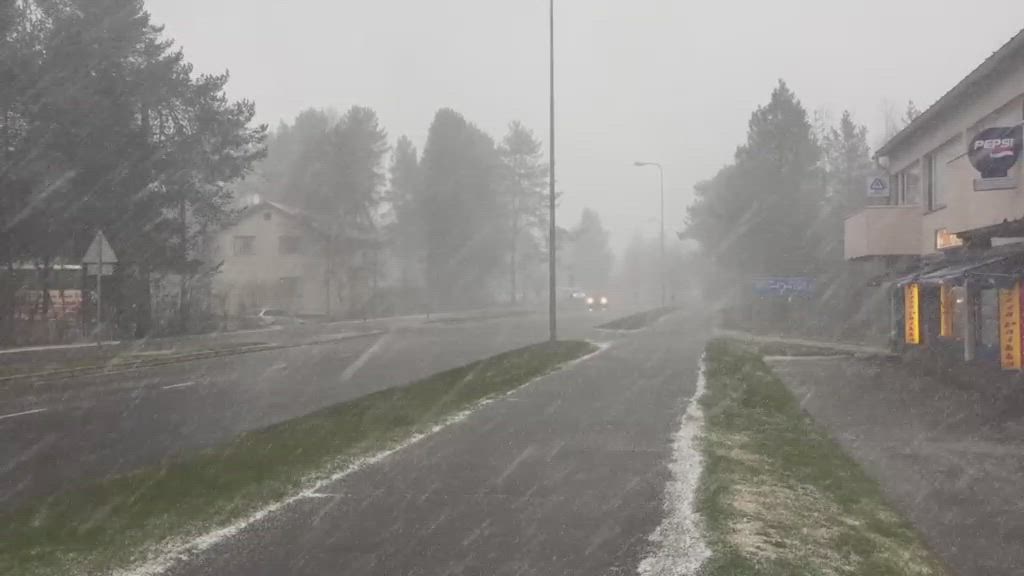 Kevätsää Sodankylässä