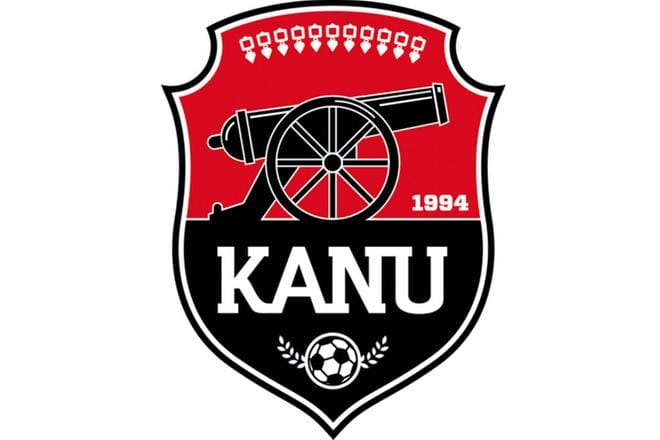 Kanuunakuvio on olellinen elementti Kauhavan Kanuunoiden voittologossa.