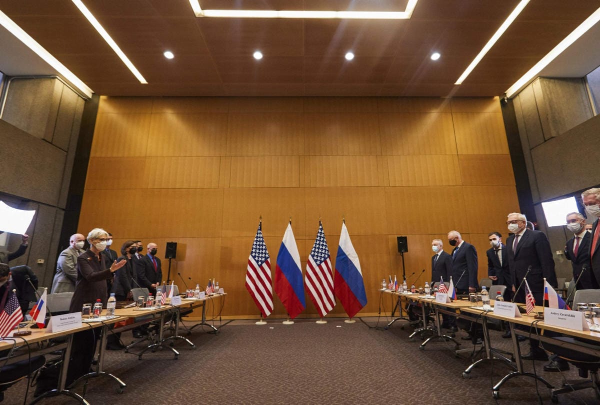 Maiden delegaatiot ovat tavanneet Genevessä. LEHTIKUVA/AFP