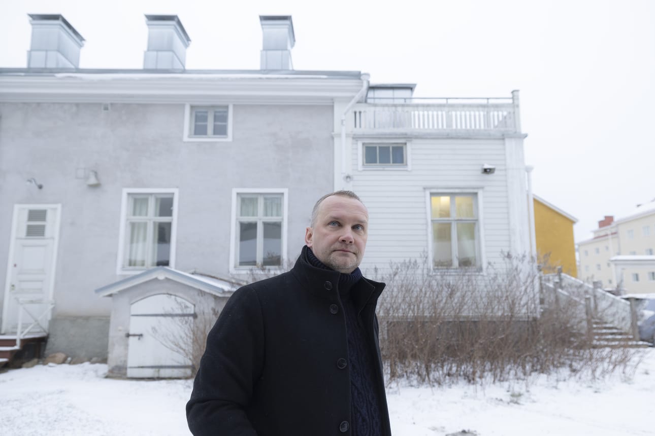 Mikko Haapala on juuri ostanut Reinilän kiinteistön. Hän omistaa jo sen vieressä olevan Nykäsenojan kiinteistön.