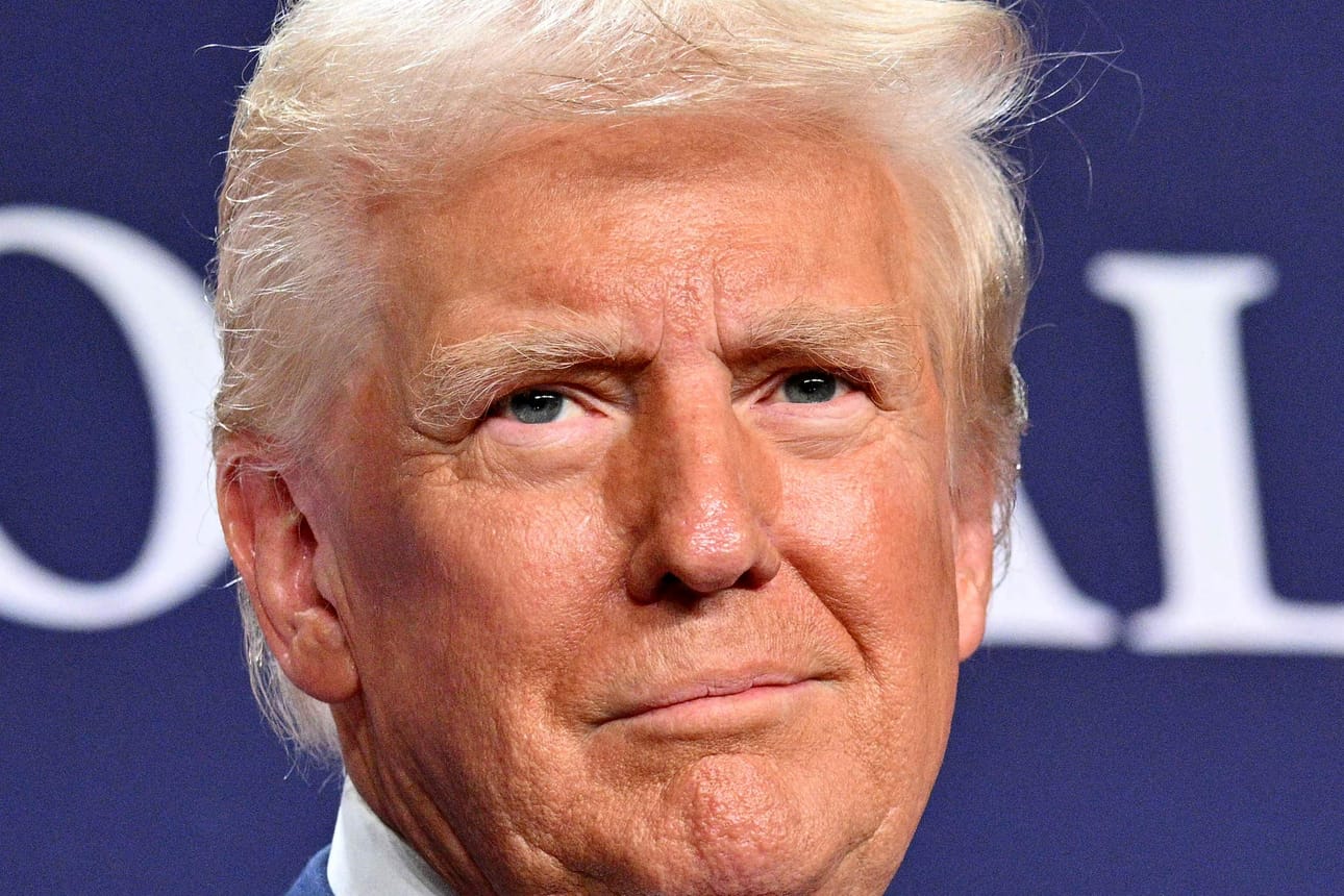 Presidentti Donald Trump Miamissa 27. tammikuuta. AFP/Lehtikuva