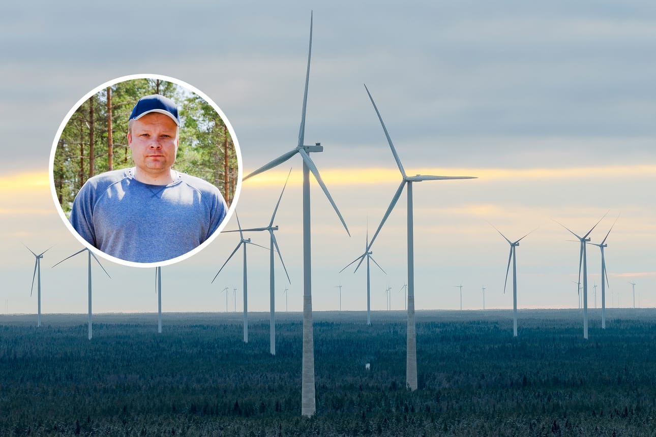 Alajärven kuntatekniikan päällikkö Juuso Pikkukangas ei näe purkuehtojen vaatimusta hangoitteluna tuulivoiman rakentamista vastaan, vaan enneminkin kaupunkilaisten verorahoista huolehtimisena. Arkistokuva.