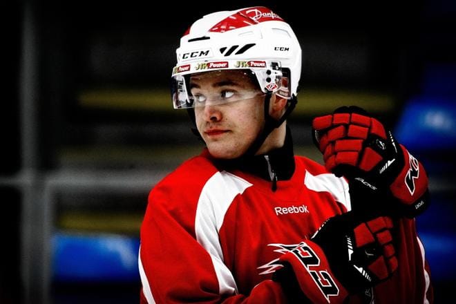 Ville Saukko pelaa tänään uransa 89:nnen liigapelin. KUVA: EETU SILLANPÄÄ