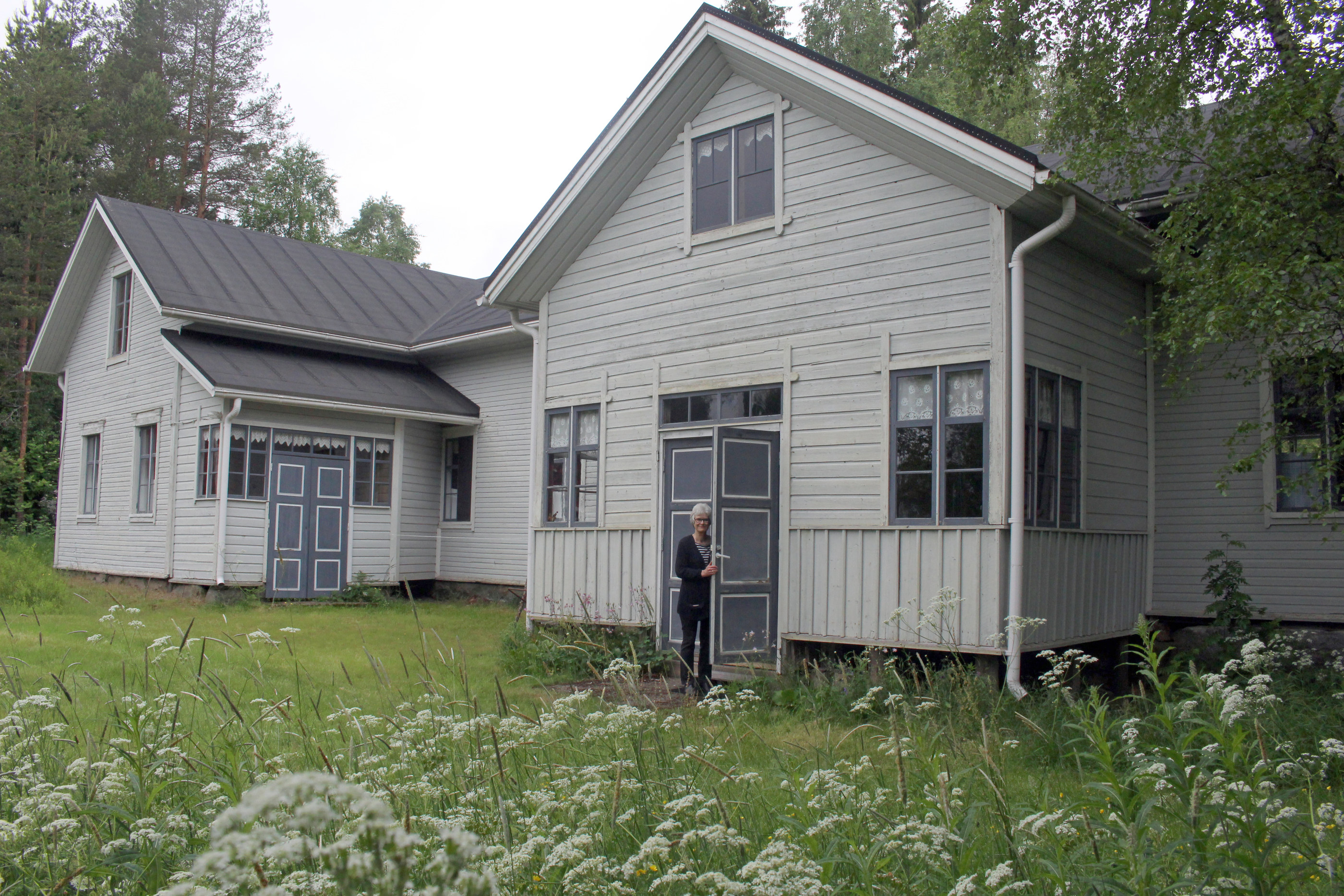 Rinne eli Näsi on vaihtanut väriä viime vuosikymmenen jälkeen vihertävästä harmaaseen. Nykyinen väri mukailee vanhaa vaaleampaa väritystä .