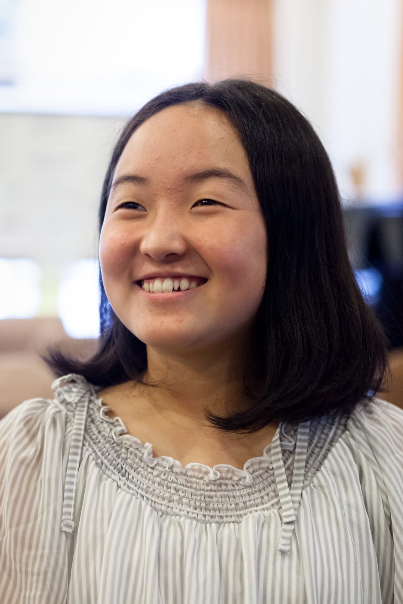 14-vuotias Kanoko on asunut Konohana Familyssä pari vuotta.